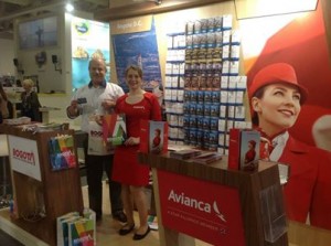 DIRECTOR DEL IDT LUIS FERNANDO ROSAS, EN LA FERIA DE TURISMO DE LA JATA EN JAPOM, PROMOCIONANDO BOGOTA