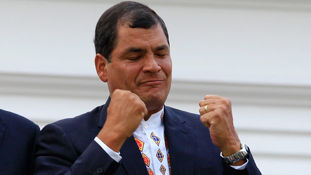 Falta muy poco para inicio de diálogos de paz con ELN: Rafael Correa