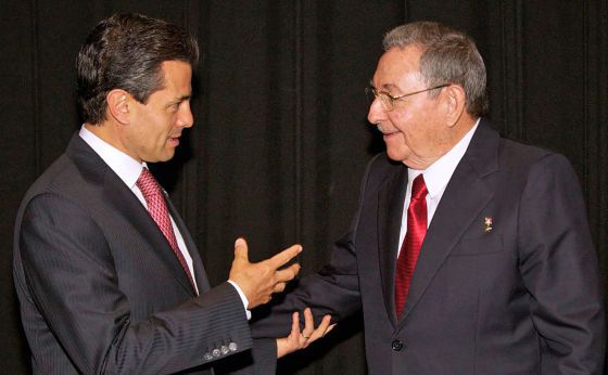 Primera visita oficial a un Estado desde 1960: visita de Raúl Castro a México