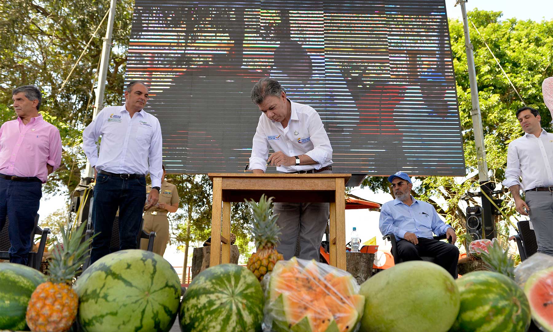 Más de 7 millones de hectáreas se desarrollarán en Colombia gracias a la Ley Zidres, sancionada hoy por el Presidente Santos.