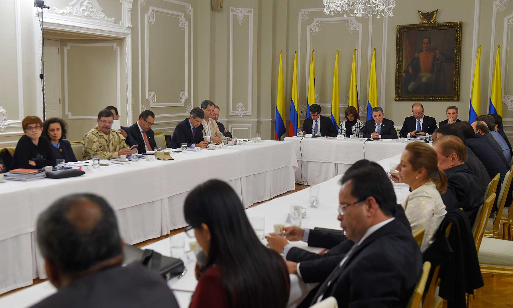 Presidente Santos y gobernadores hicieron seguimiento a implementación de acuerdo de paz y posconflicto