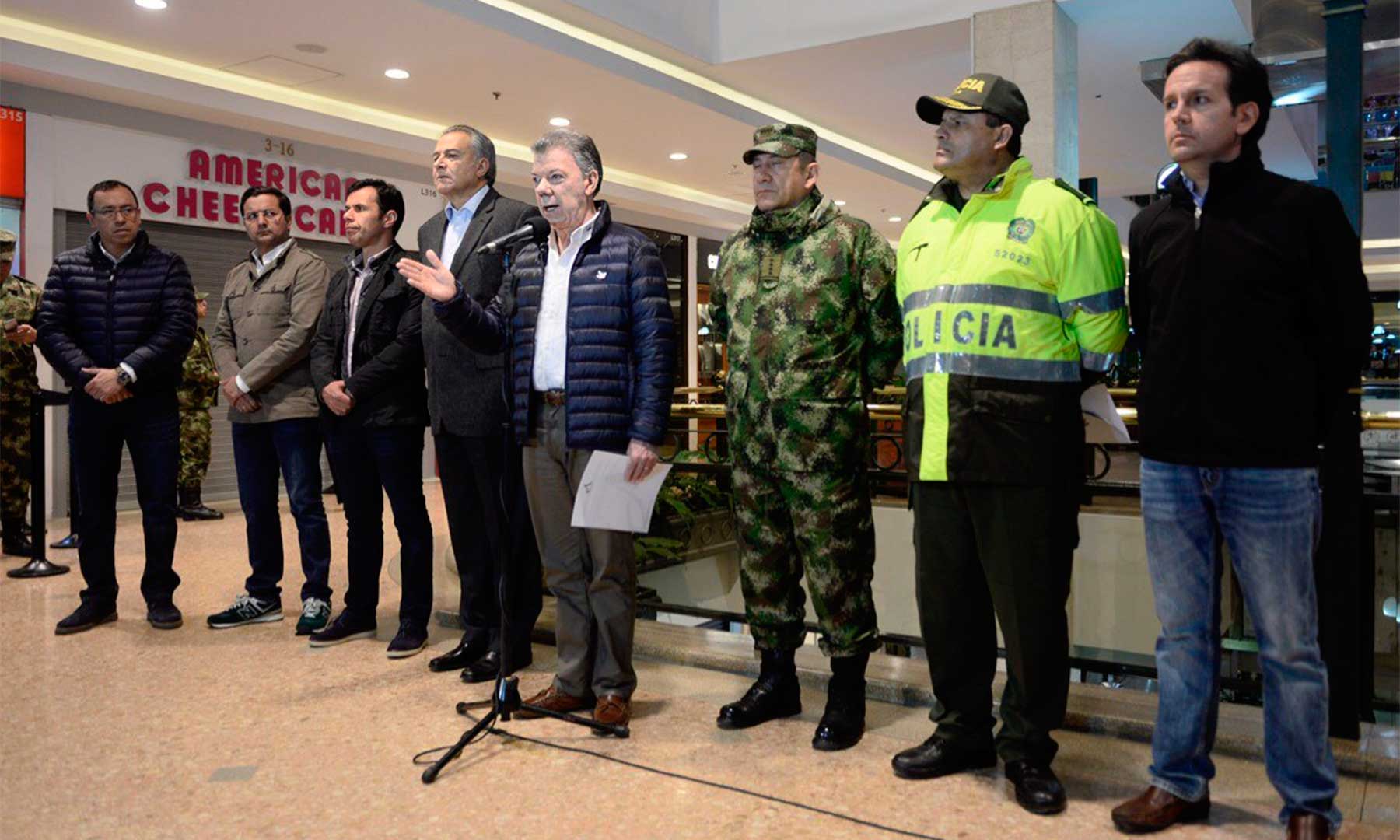 Les puedo asegurar que los responsables del ataque terrorista caerán: Presidente Santos