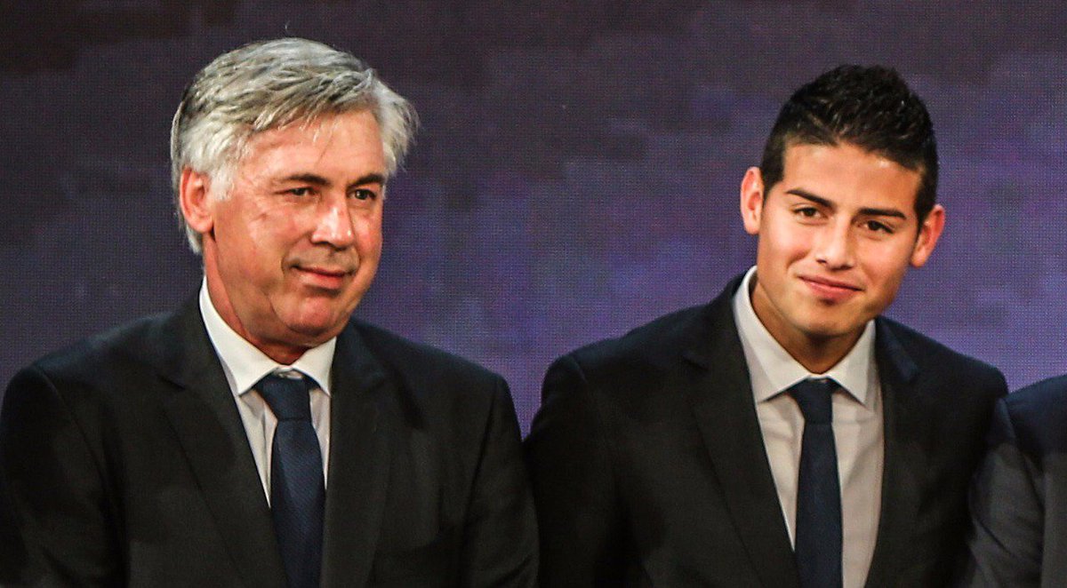 Ancelotti  sacó a James del yugo de la banca permanente  en el Real Madrid