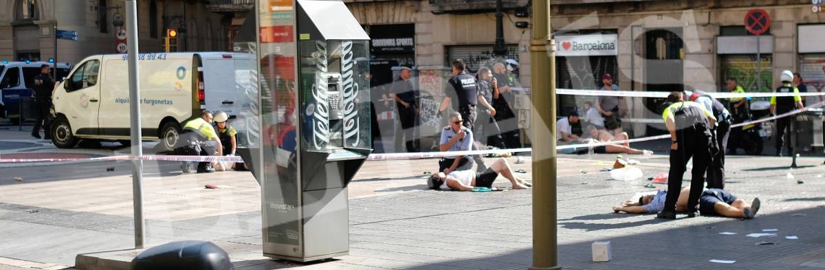 Ataque Terrorista del Estado Islámico en Barcelona deja 13 muertos y mas de 100 heridos
