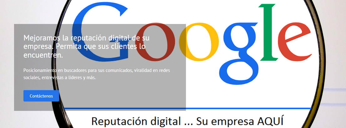 Posicionamiento en buscadores web, reputación digital y difusión de noticias servicios exitosos de Andeanwire en el 2017