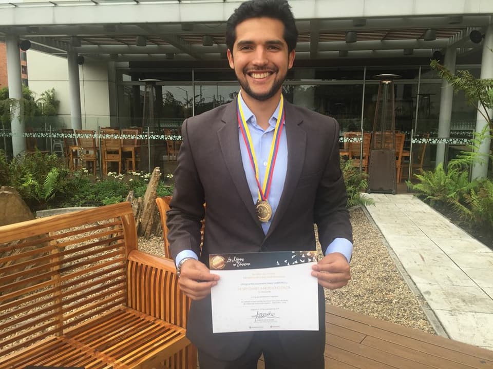 El Ingeniero Henry Daniel Amorocho Daza gana el premio MEJOR SABER PRO  que otorga el Ministerio de Educación Nacional