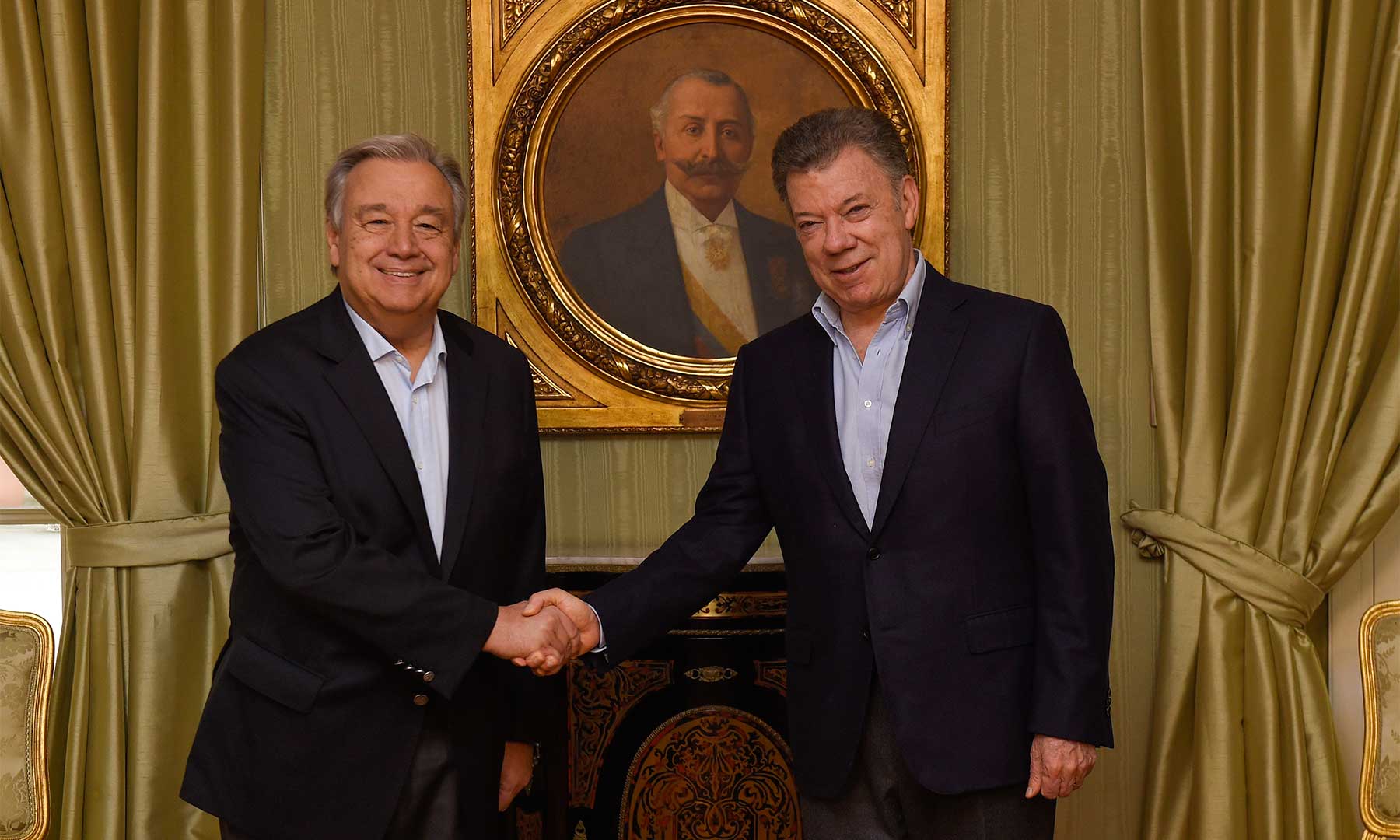 “Quiero afirmar todo nuestro  compromiso  en la construcción de la paz de Colombia”: Secretario General de la ONU