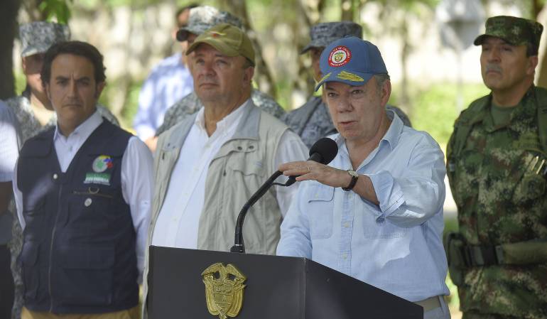 Reanudar diálogos con el Eln va a ser muy difícil: Presidente Santos