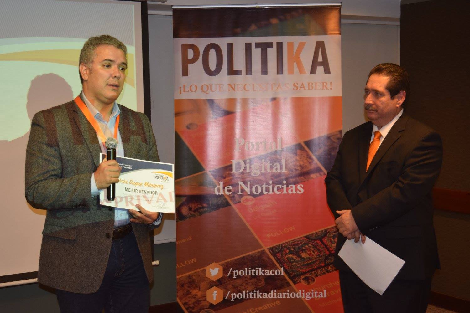 Iván Duque fue el mejor senador en su paso por el Congreso de Colombia