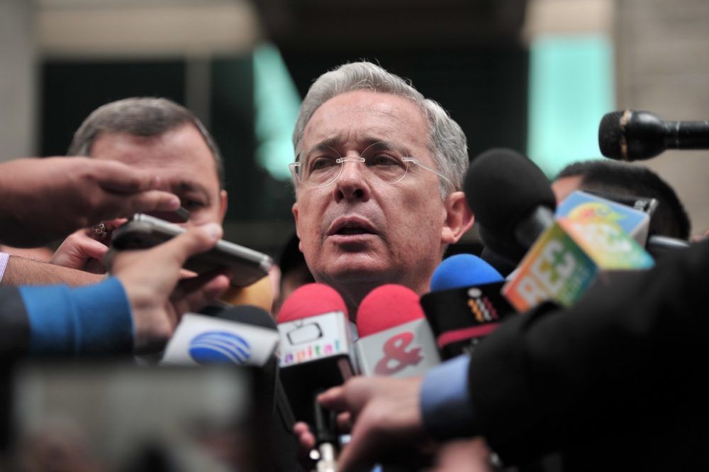 Las frases de Álvaro Uribe Vélez en la rueda de prensa