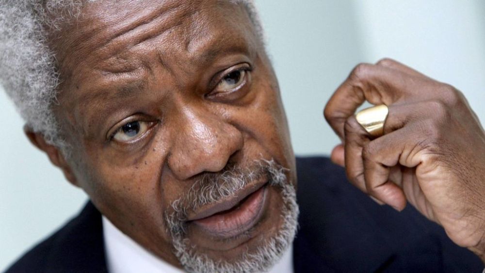 Kofi Annan falleció hoy en Suiza