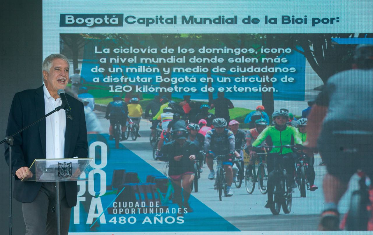 Bogotá capital mundial de la Bici