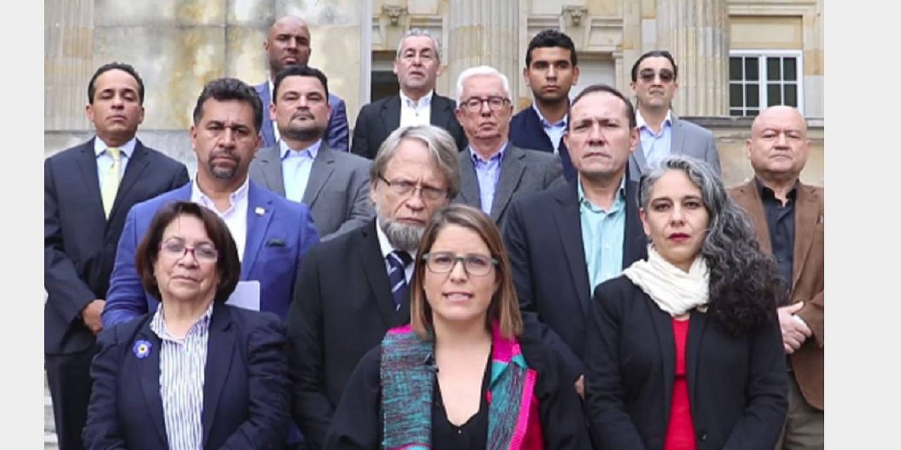 Partidos de oposición utilizaron derecho de réplica y anunciaron movilización en defensa de la JEP
