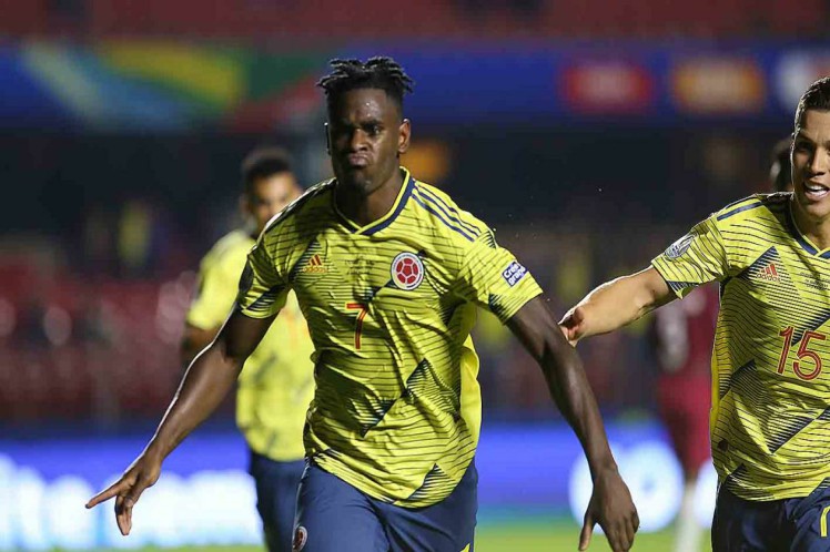 Colombia venció a Qatar con lo justo y está en cuartos de final