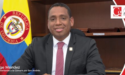 Jorge Méndez Representante a la Cámara por San Andrés nominado a los Premios Politika 2019