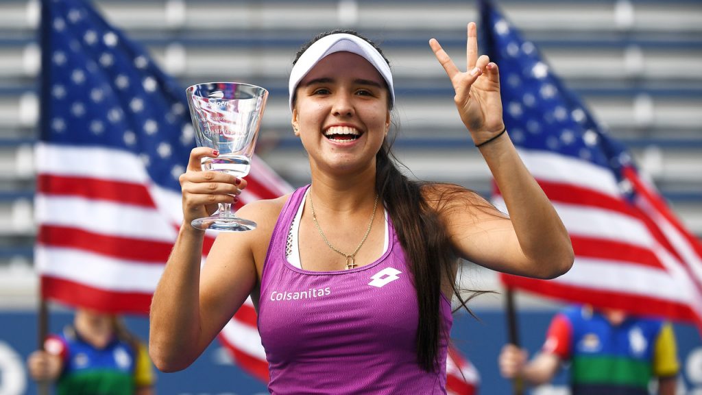 Camila Osorio le da el primer Grand Slam Junior a Colombia en el US Open