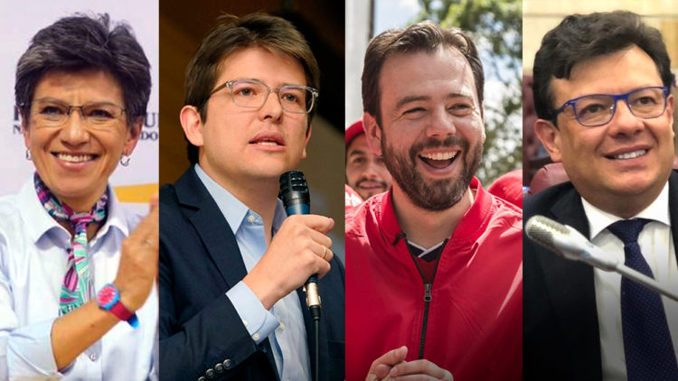Carlos Fernando Galán Pica en punta en la ultima encuesta de intención de voto a la alcaldía de Bogotá