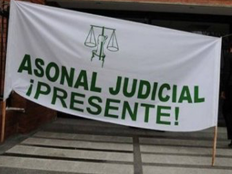 Rama Judicial anuncia paro de 48 horas el 2 y 3 de octubre