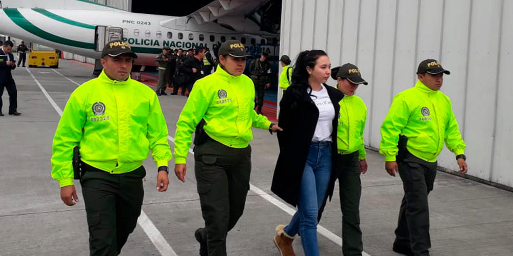 Aída Victoria Merlano ya está en Bogotá para responder por fuga de su mamá