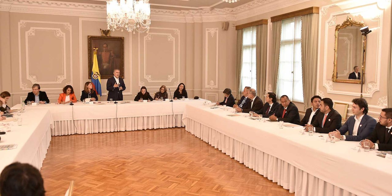 Con alcaldes electos, Presidente Duque dio inicio a la Gran Conversación Nacional, que busca avanzar en la construcción de políticas para cerrar las brechas sociales en Colombia