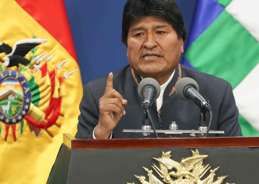 Evo Morales renuncia a la presidencia de Bolivia después que se lo exigieran las fuerzas armadas
