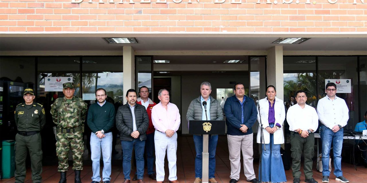 Presidente Duque pide acelerar Plan de Inversión Social para el departamento del Cauca