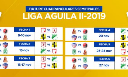Junior enfrentará a Nacional, Tolima y Cúcuta en los cuadrangulares semifinales Liga Águila II-2019