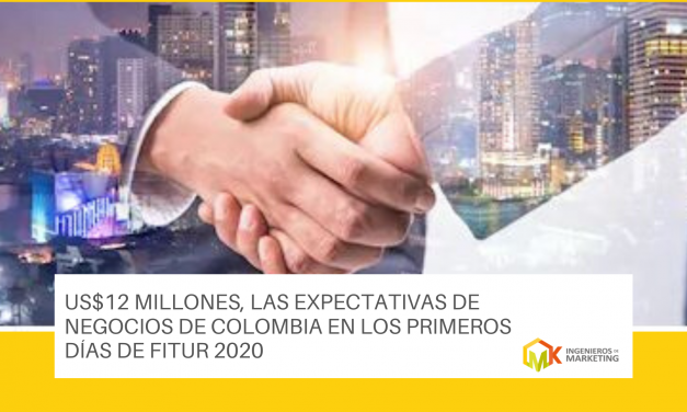 Us$12 Millones, Las Expectativas De Negocios De Colombia En Los Primeros Días De Fitur 2020
