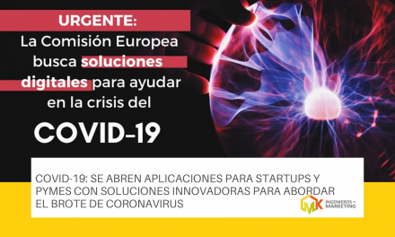 COVID-19: Se abren aplicaciones para Startups y PYMES con soluciones innovadoras para abordar el brote de Coronavirus