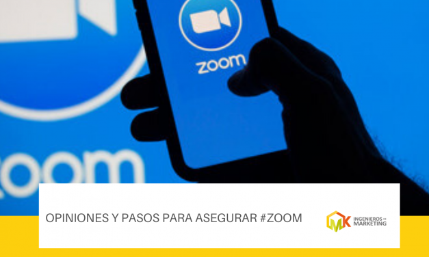 Opiniones y pasos para asegurar #Zoom