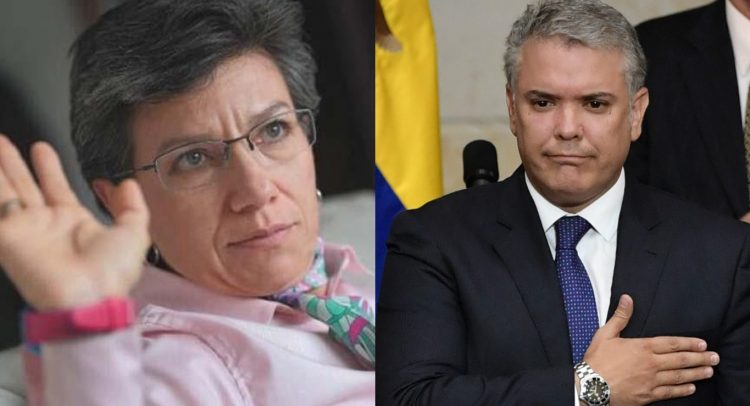 Las controversias con el Presidente Duque no las debe dirimir la Fiscalía: Claudia López