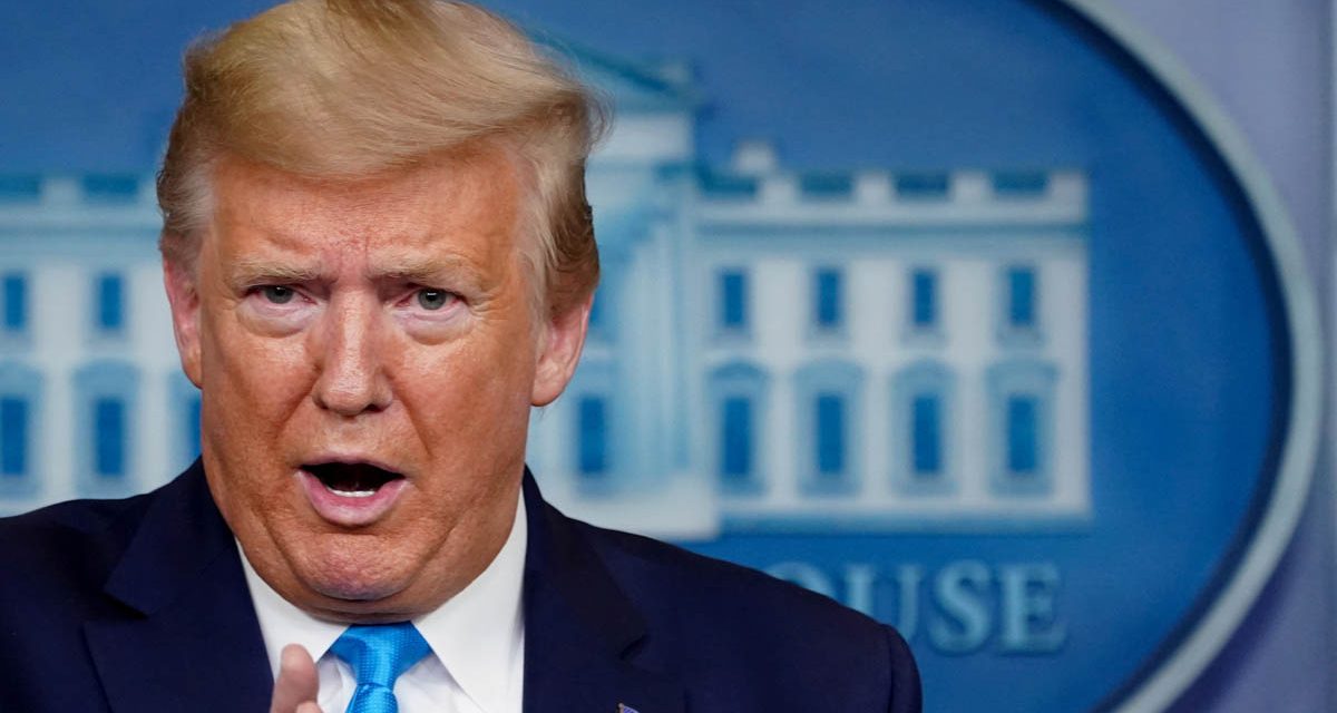 Trump le quita apoyo económico a OMS porque considera deficiente su gestión de la pandemia