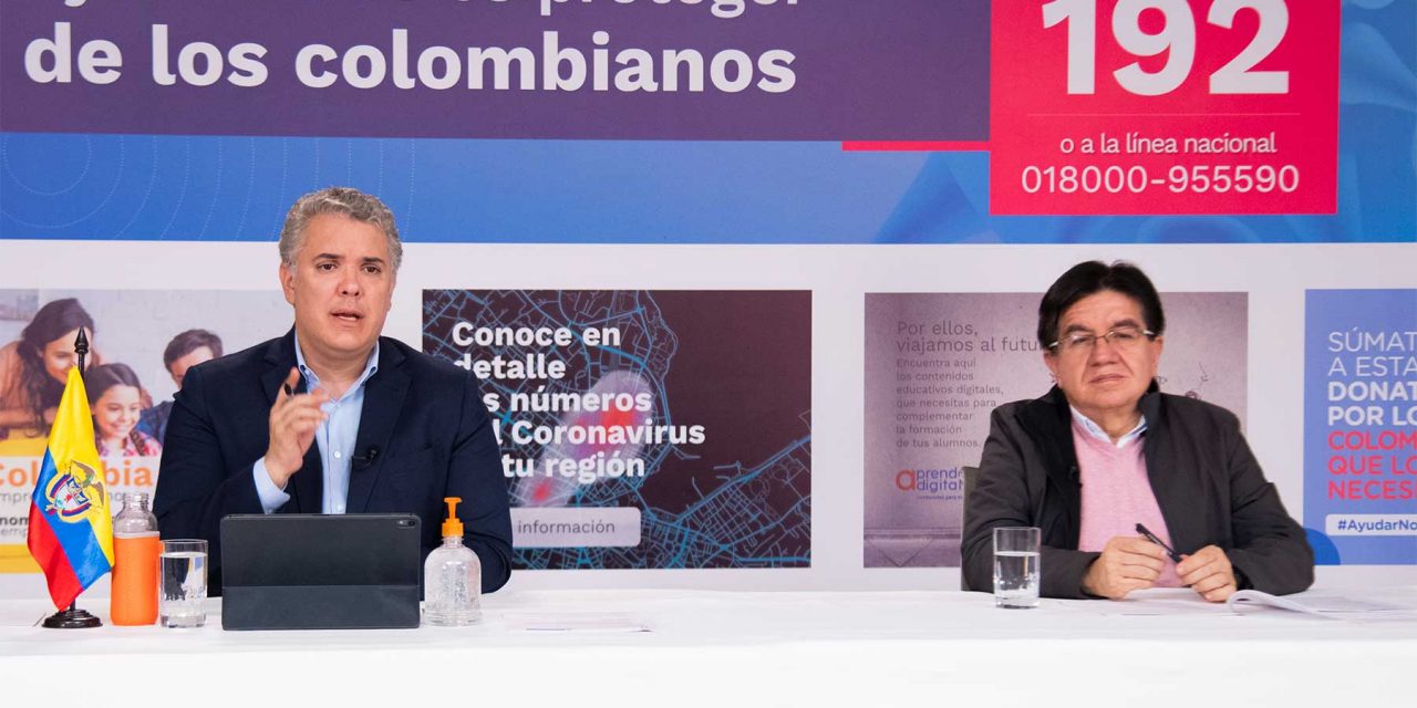 Presidente Duque advierte que no es momento de fiestas ni rumbas