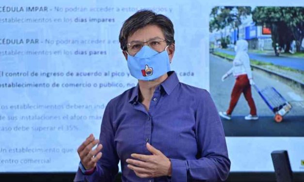 Cuarentena estricta con nuevas medidas en Bogotá plantea Claudia Lopez