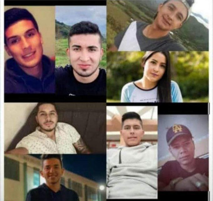 Denuncian una nueva masacre, esta vez a 9 jóvenes,se conocen los primeros nombres