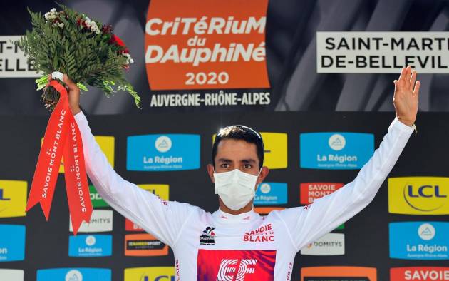 El ciclista Colombiano Daniel Martínez hace historia: campeón del Dauphiné