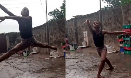 Pequeño de Nigeria que conmovió por su baile bajo la lluvia fue becado por el American Ballet Theatre