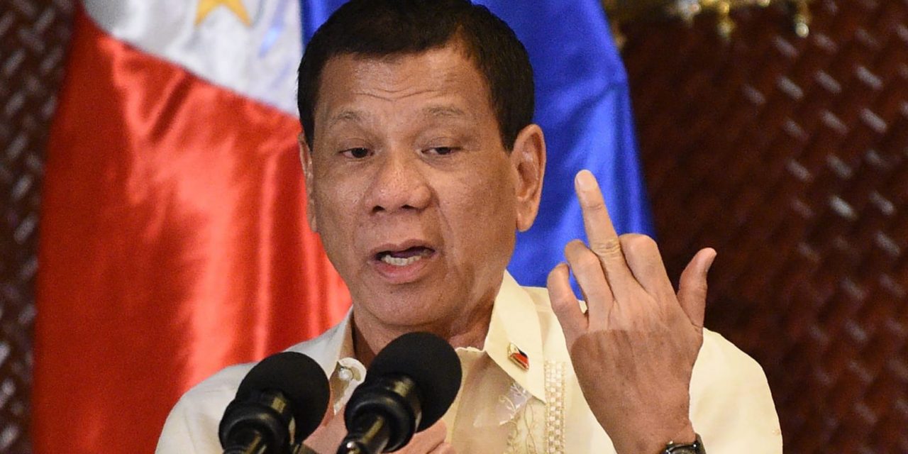 «Si son drogas, disparen a matar»: presidente filipino ordena asesinar a narcotraficantes