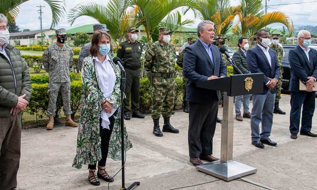 Presidente Duque anuncia que se reforzarán seguridad e inversión social en el departamento del Cauca