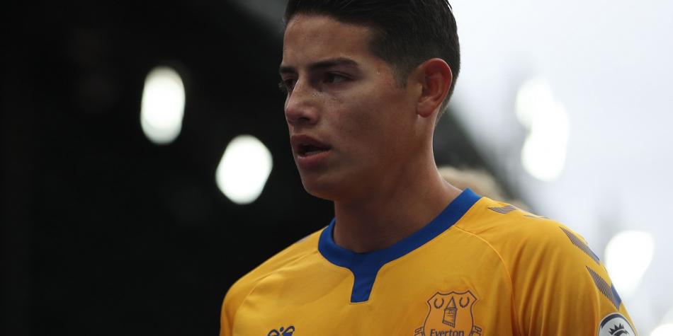 James luce en victoria del Everton ante el Crystal Palace