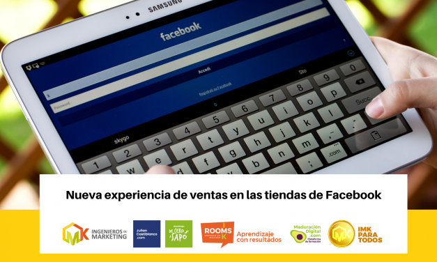 Nueva experiencia de ventas en las tiendas de Facebook