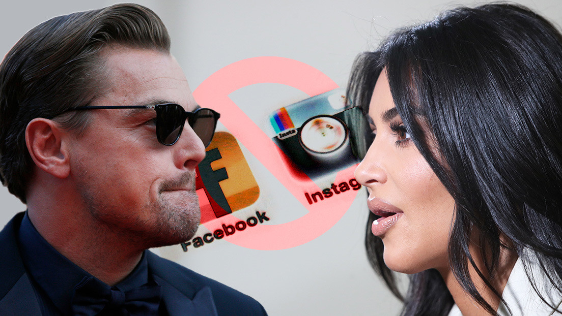 Leonardo DiCaprio, Kim Kardashian y otras estrellas cierran sus cuentas de Instagram en protesta por la «proliferación del odio» en Facebook