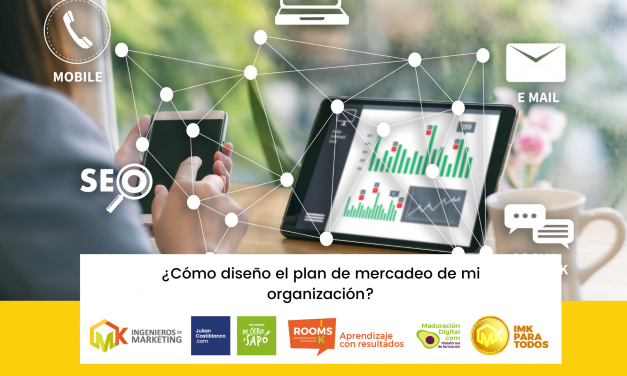 ¿Cómo diseño el plan de mercadeo de mi organización?
