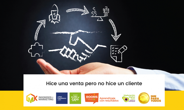 Hice una venta pero no hice un cliente