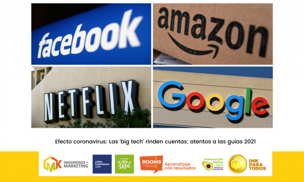 Efecto coronavirus: Las ‘big tech’ rinden cuentas; atentos a las guías 2021
