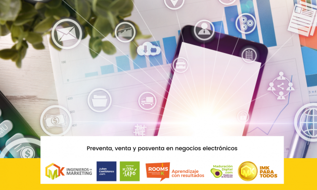 Preventa, Venta y Posventa en negocios electrónicos.