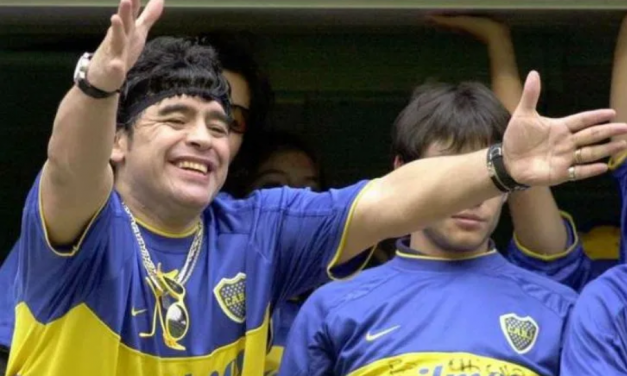 Video  Maradona bailando Vallenato en uno de sus viajes a Colombia