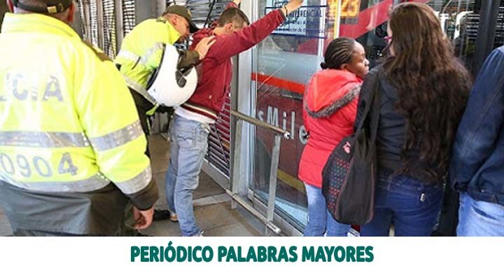 Golpe a dos bandas delincuenciales dedicadas al hurto en Transmilenio