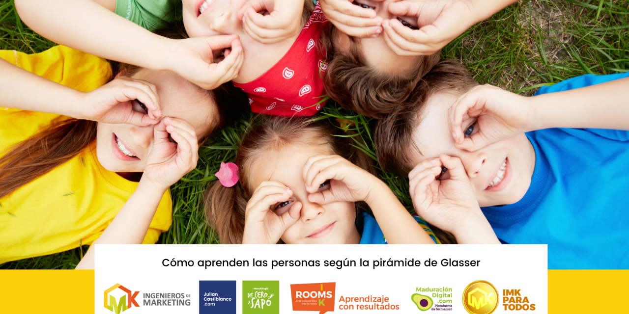 Cómo aprenden las personas según la pirámide de Glasser