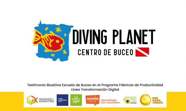 Testimonio BlueDive Escuela de Buceo en el Programa Fábricas de Productividad Línea Transformación Digital